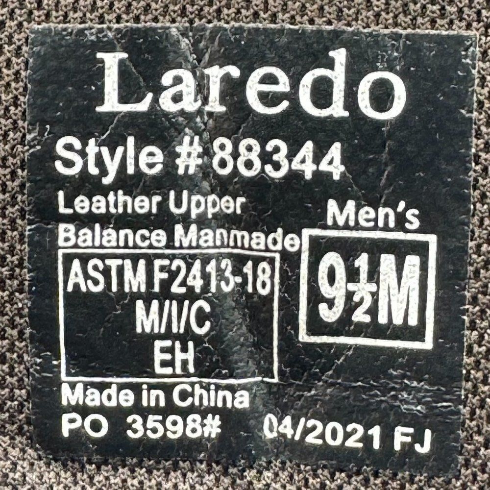 Laredo Chain-Steel Toe Safety Work Boots - Picture 14 of 14